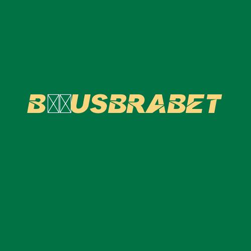 Logo da B涔坣USBRABET